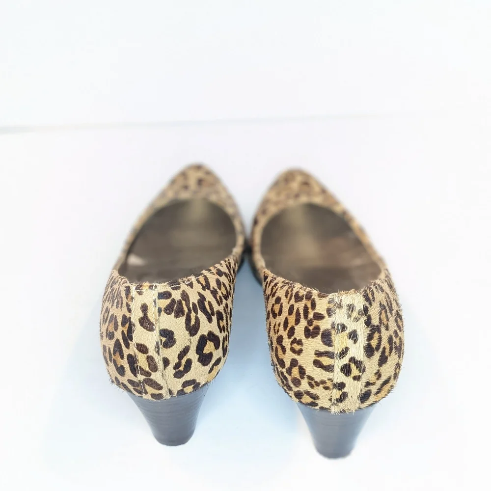 Steve by Steve Madden calf hair wedges